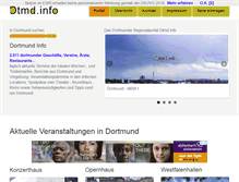 Tablet Screenshot of dtmd.info